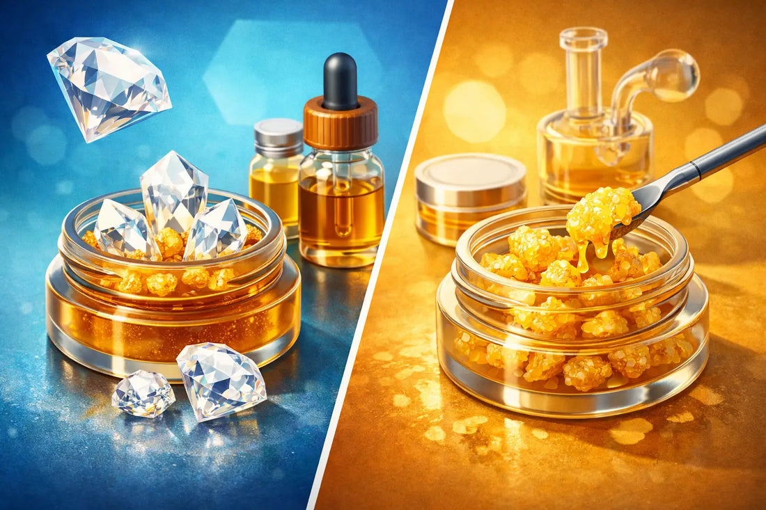 Diamond Sauce vs Live Resin: What’s Different?