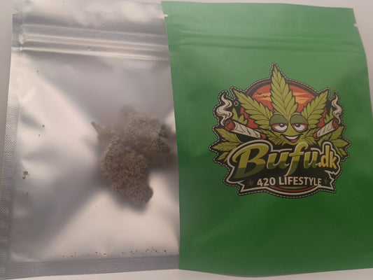 3g Grape Bubbelgum 30% THC-A Topskud excotic indoor strain