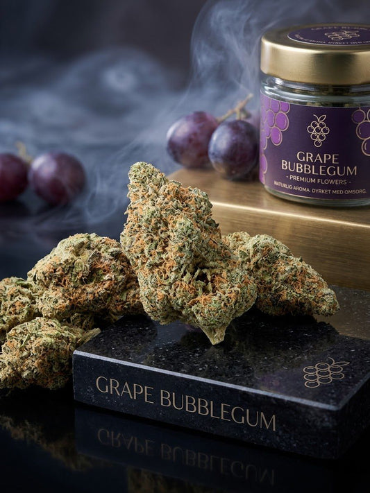 10g Grape Bubbelgum Topskud 30% THC-A excotic indoor strain