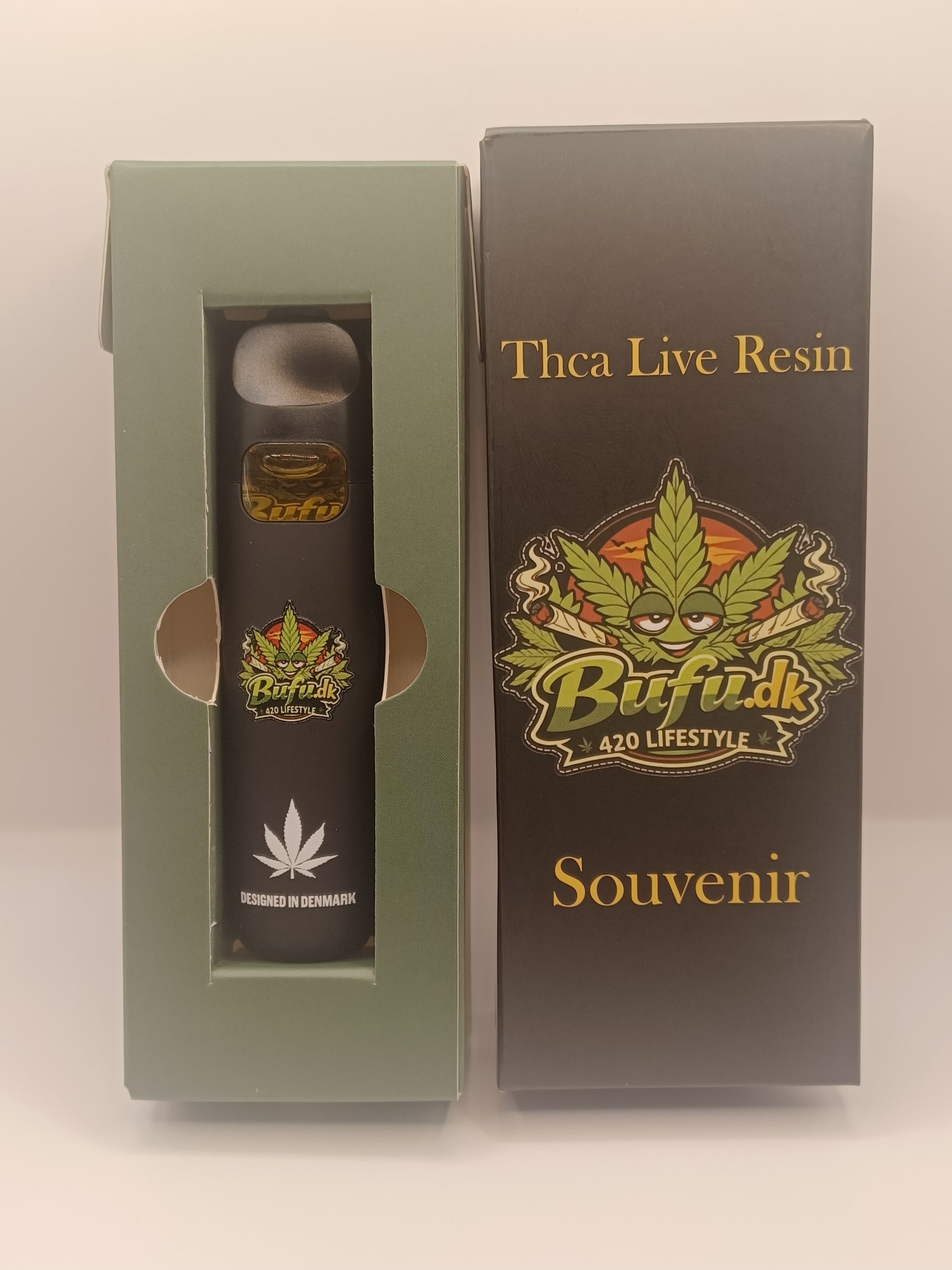 10 stk. 1 ml THC-A Lemon Cake Live Resin  HTE vape