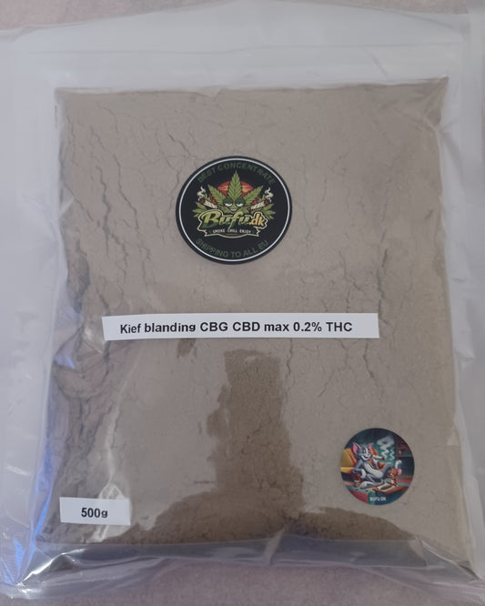500g CBG CBD Kief blanding